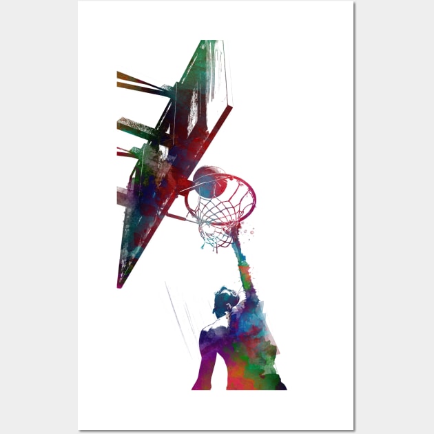 Basketball sport art #basketball Wall Art by JBJart